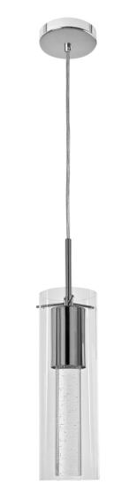 pendant light  glass crystal drops 1light