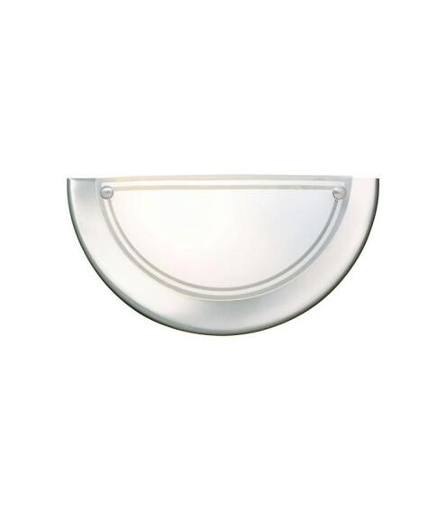 WALL LIGHT GYM 300MM BRASS/W