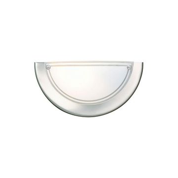 WALL LIGHT GYM 300MM BRASS/W