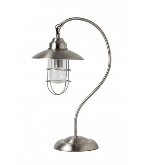 RADIANT DESK LAMP GRID SATIN CHROME
