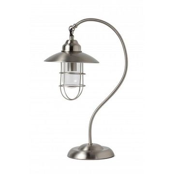 RADIANT DESK LAMP GRID SATIN CHROME
