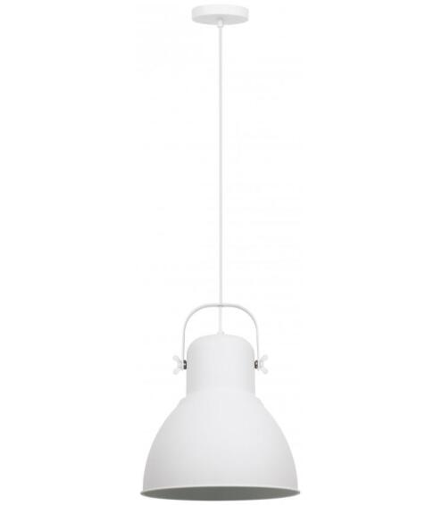pendant light metal white 