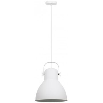 pendant light metal white 