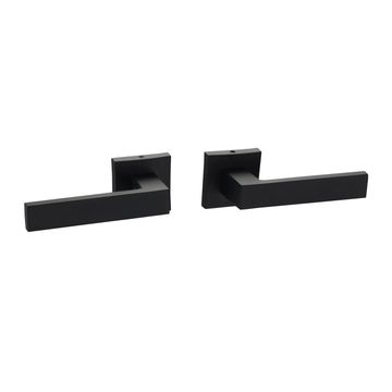 Door handle rose abby aluzamak matte black
