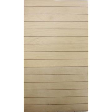 Exterior Door Marine Plywood with Frame (prehung) Horizontal Slats Pivot Left Hand Opening-w1298xh2100mm