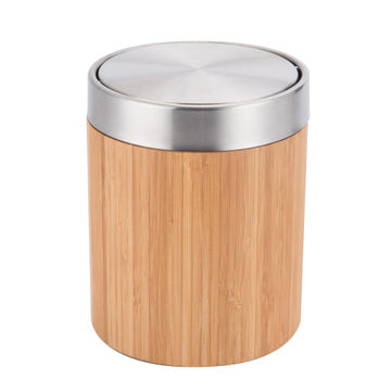 DUSTBINS 2.6L SENSEA BAMBOO SMALL