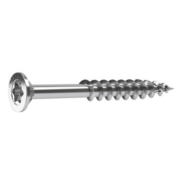 CHIPBOARD SCREW FLAT COUNTERSUNK TTAP, STEEL WZP+CR3+SEAL+WAX, 6X90, 6P
