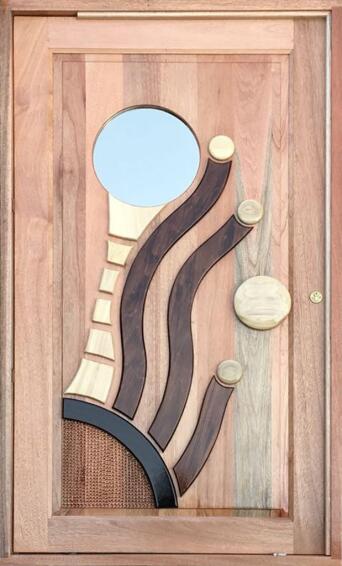 Entry Door Meranti with Frame (prehung) Succulent Glass Pivot Right Hand Opening-w1200x2100mm