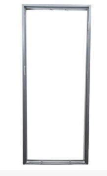 Door Frame Steel 0.8 mm thick for Stable Door Single Rebate Right Hand Opening-230mm thick-w813xh2032mm