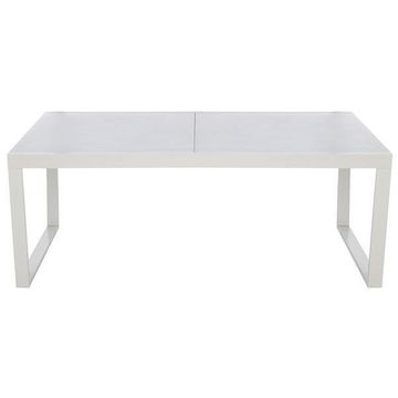 Table NATERIAL ceramic light grey 190cm x 300cm x 100cm aluminium & glass