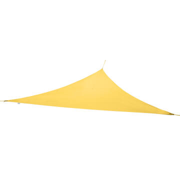 Shade Sail Hegoa Triangular 360 cm X 360 cm X 360 cm Yellow