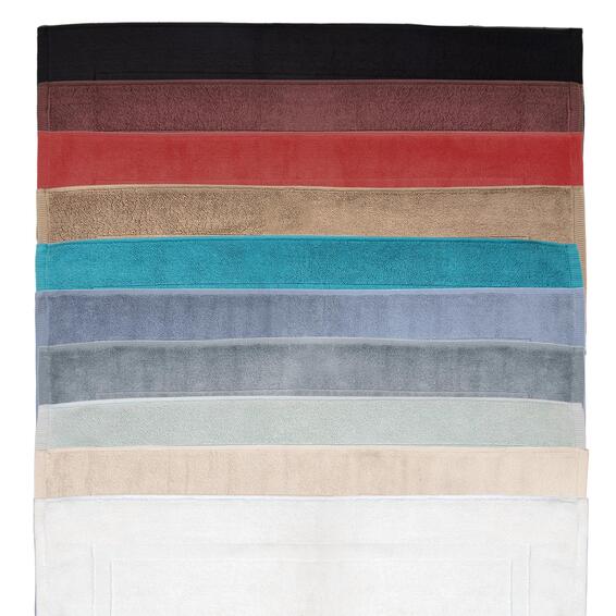 Sensea terry bathmat fossil w50cmxl80cm