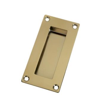 Flush pull handle rect qs 1102x51mm pvd