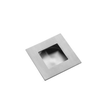Flush pull handle sqare qs 70mmx70mm ss