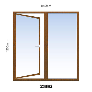 WINDOW WOOD 2XSDB2 1145X1200MM