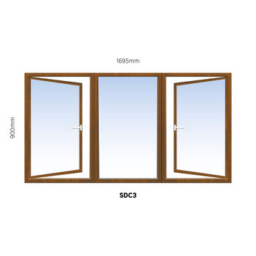 WINDOW WOOD SDC3 1695X900MM