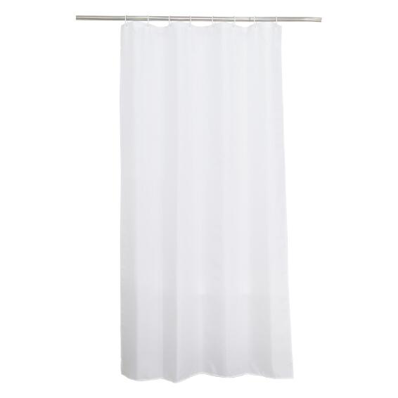 Shower curtain Sensea HAPPY WHITE