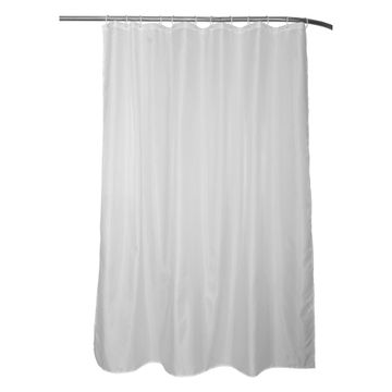 Shower curtain Sensea HAPPY WHITE