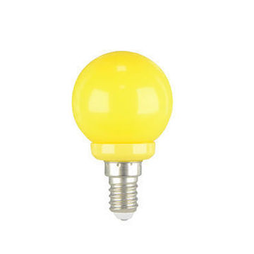 led light bulb  P45 E14 1w yellow