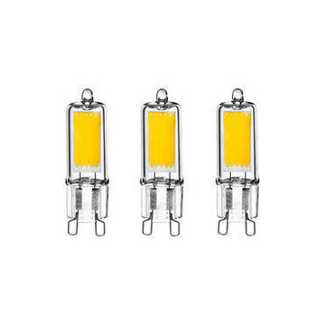 led light bulb  G9 2w 3pack cool white