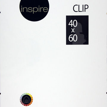 Inspire pic frame clip clear 40x60 