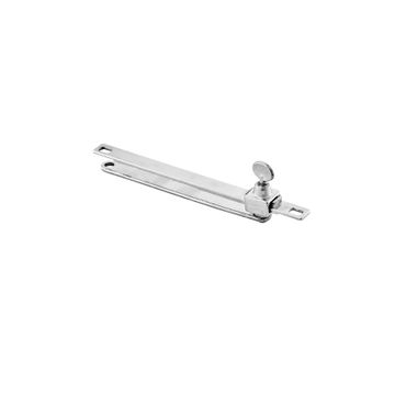 Window stay slide solid brass chrm 175mm