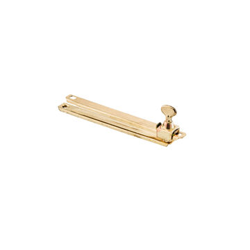 Window stay slide stl brass plated 150mm