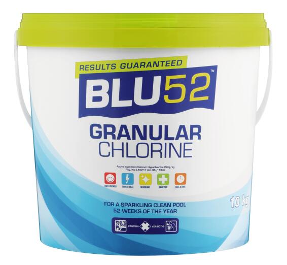 BLU52 Granular Pool Chlorine 10kg