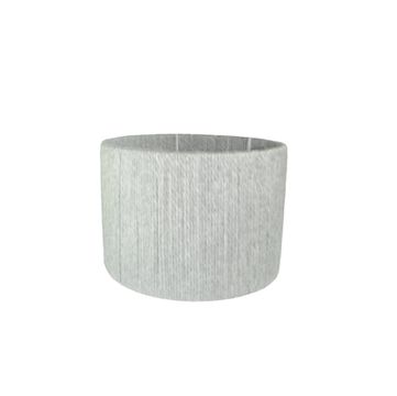 LAMPSHADE DRUM 26X18X26CM WOOL GREY