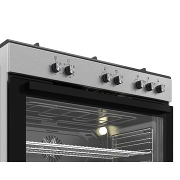 DEFY 5BURNER GAS AND ELECTRIC STOVE DGS902 90CM 4B FA