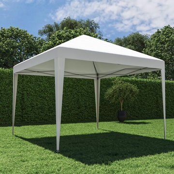 Gazebo NATERIAL 3m x 3m white