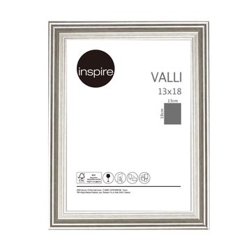 Inspire frame valli silver 13x18cm