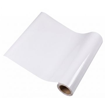 Adhesive roll plastic gloss white 67,5cmx2m