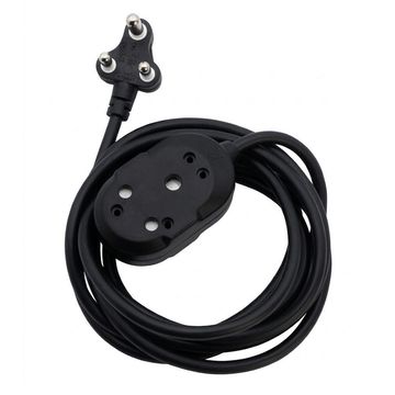 Ellies Back to Back Heavy Duty Extension Lead-5M-Black- FEHBW2X/5BJ