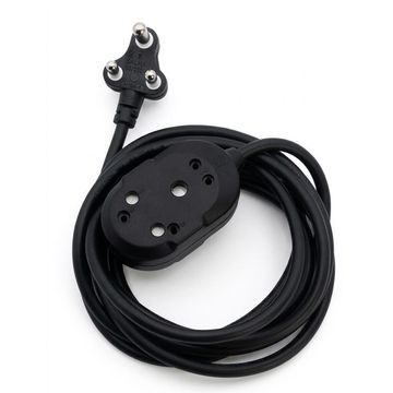 Ellies BACK TO BACK HEAVY DTY EXTENSION LEAD 3M Black - FEHBW2X/3BJ