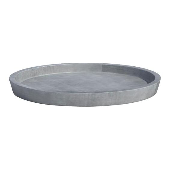 ECOPOT SAUCER ROUND 20 GREY