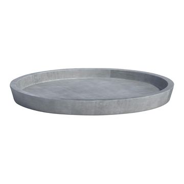 ECOPOT SAUCER ROUND 20 GREY