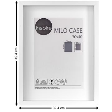 Inspire milo frame case white 30x40cm