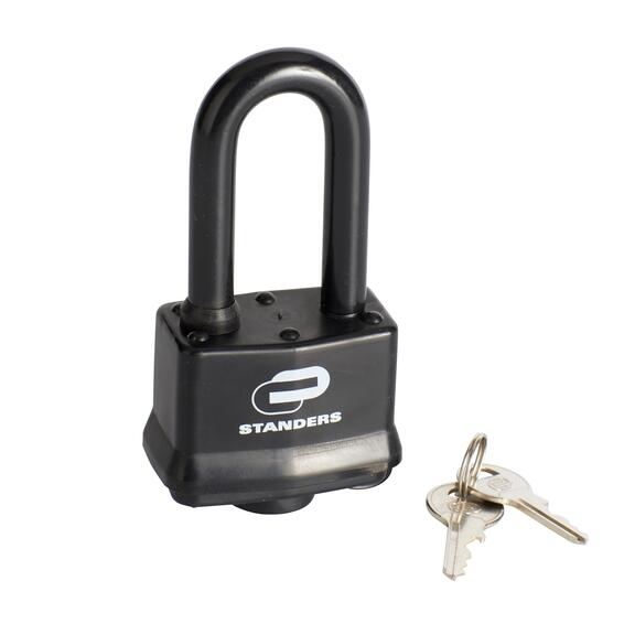 STANDERS LAMINATED W/COVER PADLOCK 50MM