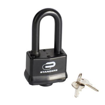 STANDERS LAMINATED W/COVER PADLOCK 50MM