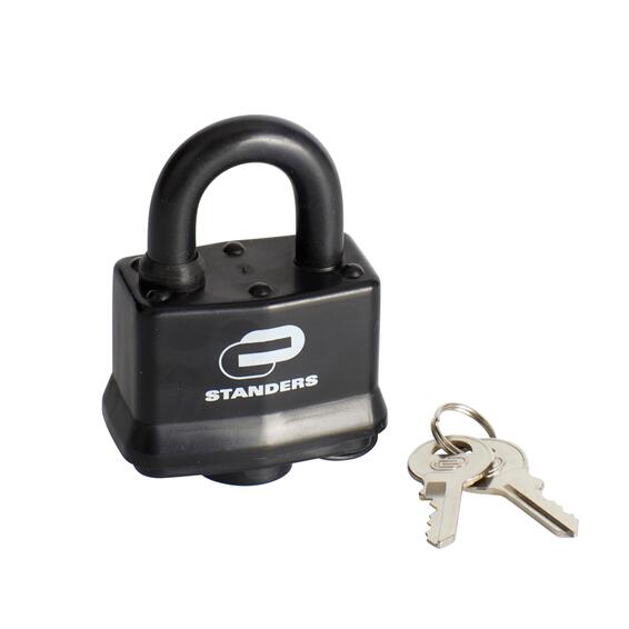 STANDERS LAMINATED W/COVER PADLOCK 54MM