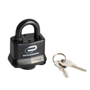 STANDERS LAMINATED W/COVER PADLOCK 44MM