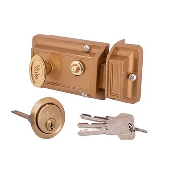Nightlatch yale gold