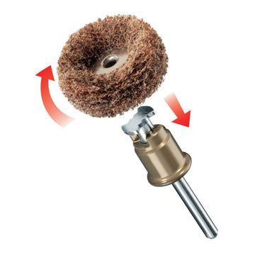 2X Sc Abrasive Buff 25Mm Medium Dremel