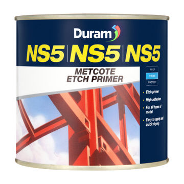 Metcote Etch Primer DURAM NS5 Black 500ml