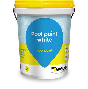 Pool paint WEBER White 15kg