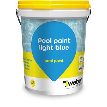 Pool Paint WEBER Light Blue 15kg