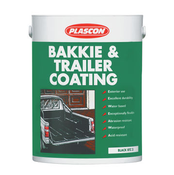 Bakkie and trailer coating PLASCON 5l