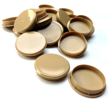 Hinge cover caps, oak (2)