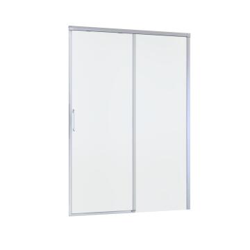 Shower Door Single Slider Remix Chrome with Clear Glass 140x195cm
